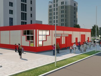 СТО из сэндвич-панелей